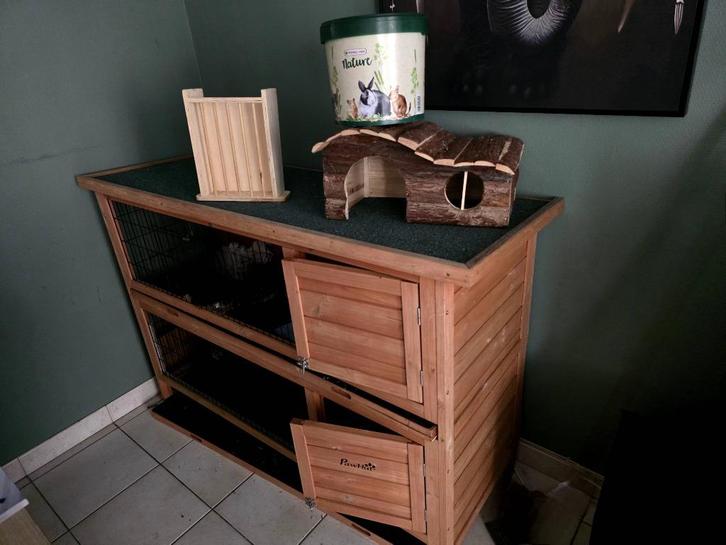 Lot accessoire pour lapin, Dieren en Toebehoren, Knaagdieren en Konijnen | Toebehoren, Gebruikt, Knaagmateriaal, Ophalen