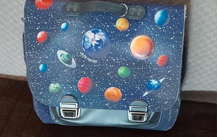 Jeune Premier schooltas met lichtje, Handtassen en Accessoires, Tassen | Schooltassen, Gebruikt, Ophalen of Verzenden