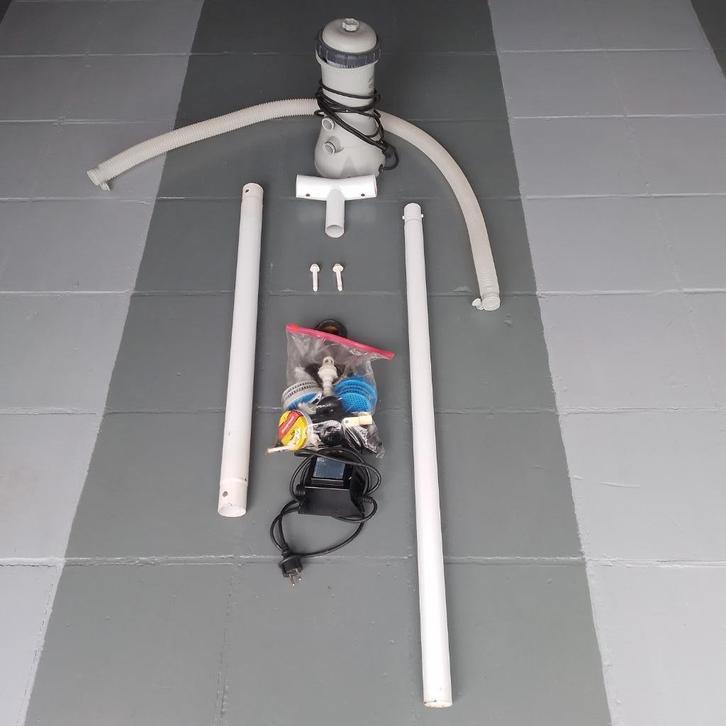 Accessoires pour piscine Intex hors sol ronde 4,57 m diamètr, Tuin en Terras, Zwembaden, Gebruikt, Opzetzwembad, 120 cm of meer