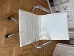 Bureau stoel, op wielen, wit, Ophalen, Met wielen, Gebruikt