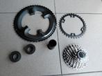 Shimano Ultegra Cassette, voorbladen, bracket,..., Fietsen en Brommers, Fietsonderdelen, Ophalen of Verzenden, Gebruikt