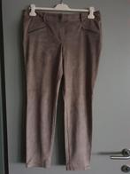 Fluwelen broek van Gerry Weber maat 44, Vêtements | Femmes, Culottes & Pantalons, Comme neuf, Brun, Taille 42/44 (L), Enlèvement ou Envoi