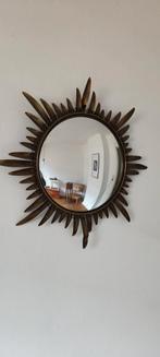 Vintage ronde spiegel, Zo goed als nieuw, Ophalen