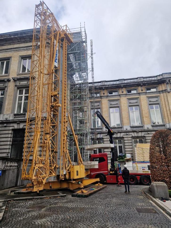 Potain HDT80 - 45 meter bouwkraan snelmontage, Zakelijke goederen, Machines en Bouw | Kranen en Graafmachines, Hijswerktuig, Ophalen