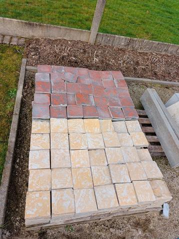 Antieke Betontegels, Doe-het-zelf en Bouw, Tegels, Ophalen, Gebruikt
