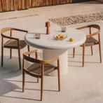Nieuwe tafel ADDAIA - KAVE HOME 120cm, Ophalen, Overige materialen, Rond, Nieuw