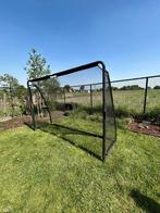 Stalen voetvaldoel België 300x200cm - zwart, Sport en Fitness, Voetbal, Ophalen