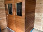 Health mate infrarood cabine sauna 3 personen 150x110x180, Sport en Fitness, Sauna, Infrarood, Gebruikt, Ophalen of Verzenden