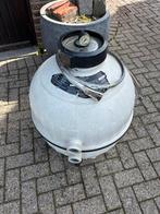 Grote zandfilter zwembad, Ophalen