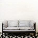 Vintage lederen zetel Ikea, Ophalen, Gebruikt, Vintage, Tweepersoons