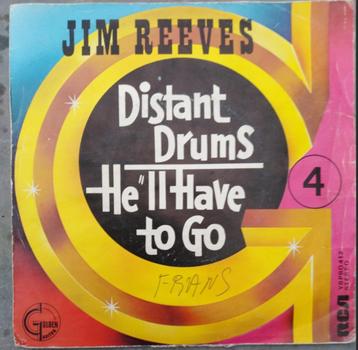†JIM REEVES: "Distant drums" beschikbaar voor biedingen
