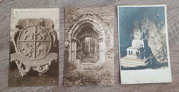 Lot de 3 cartes postales Abbaye de Villers beschikbaar voor biedingen