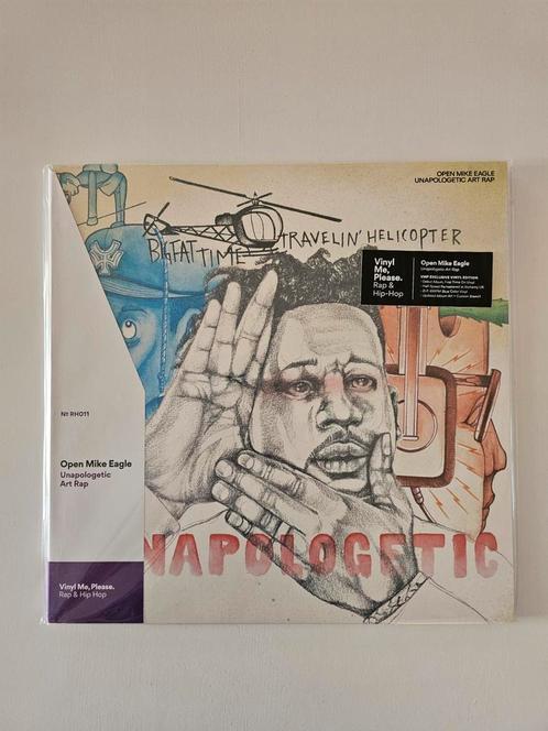 Open Mike Eagle - Unapologetic Art Rap - LP, CD & DVD, Vinyles | Hip-hop & Rap, Neuf, dans son emballage, Enlèvement ou Envoi
