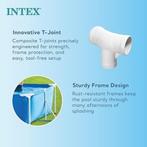 Intex Metalen frame rechthoekig Zwembad GRATIS VERZENDING, Tuin en Terras, Zwembaden, Verzenden, Nieuw, Rechthoekig, Overige typen