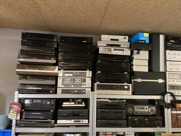 Audio versterker, Audio, Tv en Foto, Versterkers en Ontvangers, Gebruikt, Overige merken, Ophalen