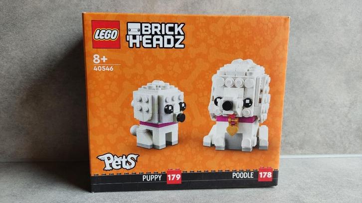 lego brickheadz 40546 poedel, Kinderen en Baby's, Speelgoed | Duplo en Lego, Nieuw, Lego, Complete set, Ophalen of Verzenden