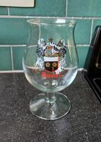 Duvel glas wapenschild, Ophalen of Verzenden, Zo goed als nieuw, Duvel