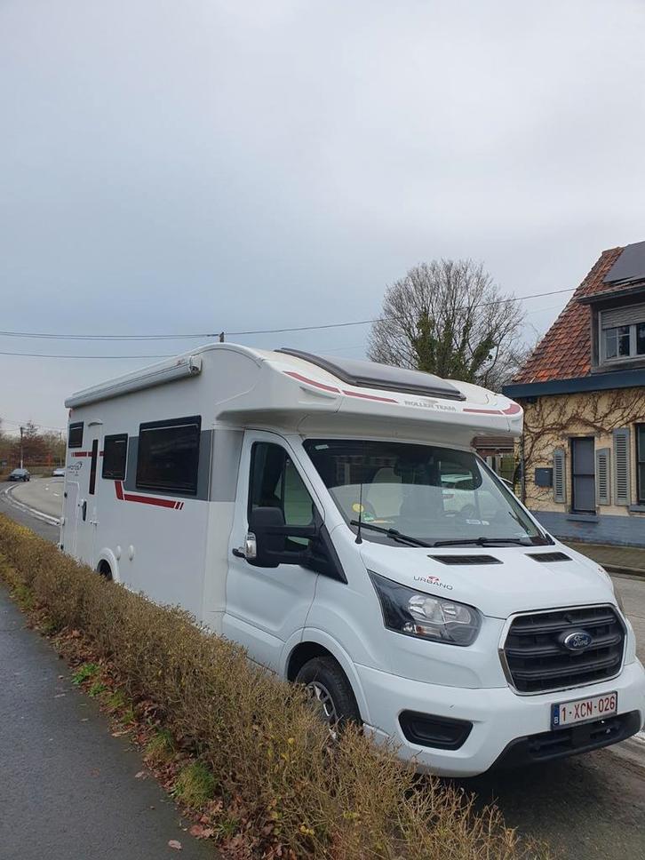 Mobilhome ford rollertaem kronos274tl van 2020 met 35.000 km, Caravans en Kamperen, Mobilhomes, Particulier, Ford, Ford, Ophalen