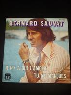 Vinyle : Bernard Sauvat (2 titres). 45t. 1975., Enlèvement, Utilisé, Maxi single
