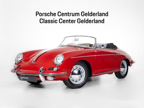 Porsche 356 BT5 1600 Roadster by D'Ieteren, Auto's, Porsche, Bedrijf, Lederen bekleding, Benzine, Cabriolet, Handgeschakeld, Rood