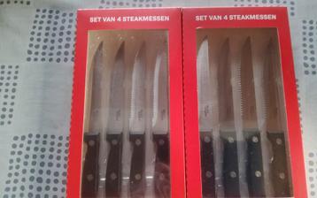8 steakmessen nieuw, Huis en Inrichting, Keuken | Bestek, Ophalen, Nieuw, Inox of Chroom, Los bestek