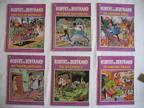 Robert en Bertrand, 18 stuks, 1ste druk, lage nummers, Boeken, Stripverhalen, Zo goed als nieuw, Meerdere stripboeken, Ophalen of Verzenden