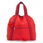 Kipling ART handtas of rugzak rood aapje Claudia, Handtas, Zo goed als nieuw, Verzenden, Rood