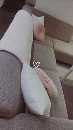 Siège d'angle gris/blanc, Banc d'angle, 200 à 250 cm, Enlèvement, Utilisé