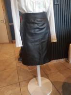 Lederen rok, Kleding | Dames, Rokken, Ophalen, Zwart, Zo goed als nieuw, Maat 36 (S)