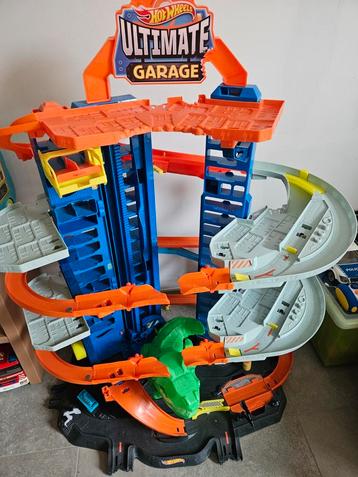 Circuit Hot Wheels dinosaure, Enlèvement, Comme neuf, Circuit, Hot Wheels