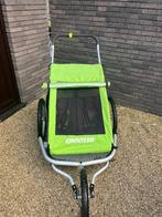 Croozer fietskar voor 2 kinderen., Ophalen, Opvouwbaar, Croozer, Zo goed als nieuw