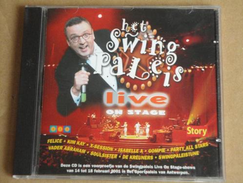 CD Swingpaleis Live On Stage 2001 - KIM KAY/X-SESSION/GOMPIE, Cd's en Dvd's, Cd's | Verzamelalbums, Ophalen of Verzenden