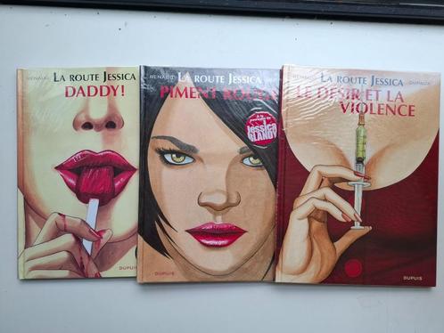 JESSICA BLANDY "LA ROUTE JESSICA" TOMES 1 à 3 SERIE COMPLETE, Boeken, Stripverhalen, Zo goed als nieuw, Complete serie of reeks