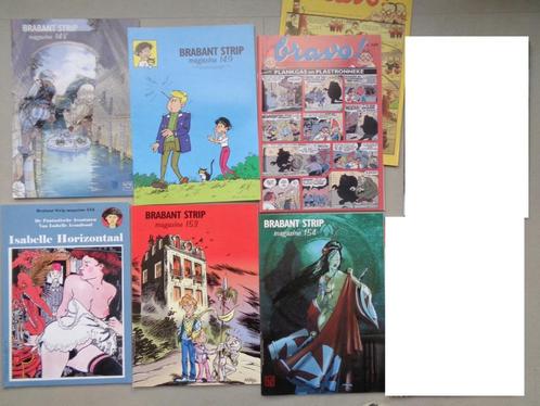 Brabant Strip Magazine - 6 nrs (148-150 en 152-145), Boeken, Stripverhalen, Ophalen of Verzenden