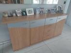 Eetkamer: dressoir+ tafel met 6 stoelen  glaskunst+6, Antiek en Kunst, Ophalen
