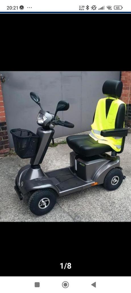 Gloednieuwe scooter voor gehandicapten, Diversen, Brommobielen en Scootmobielen, Nieuw, Sterling, Ophalen