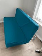 Comfortabele uitklapbare slaapzetel 140x200, Huis en Inrichting, Slaapkamer | Slaapbanken, Ophalen, Gebruikt, Blauw, 140 cm