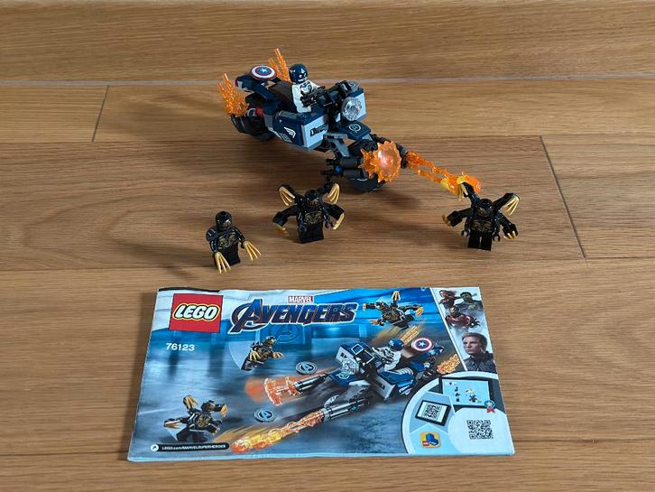 Lego Marvel 76123 Captain America: Outriders Attack, Enfants & Bébés, Jouets | Duplo & Lego, Utilisé, Lego, Ensemble complet, Enlèvement ou Envoi