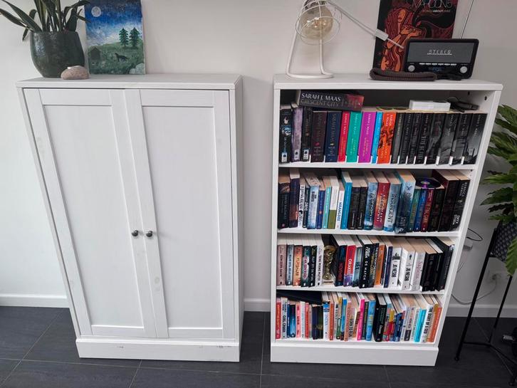 Havsta boekenkasten Ikea 2 stuks, Huis en Inrichting, Kasten | Boekenkasten, Zo goed als nieuw, 50 tot 100 cm, 100 tot 150 cm