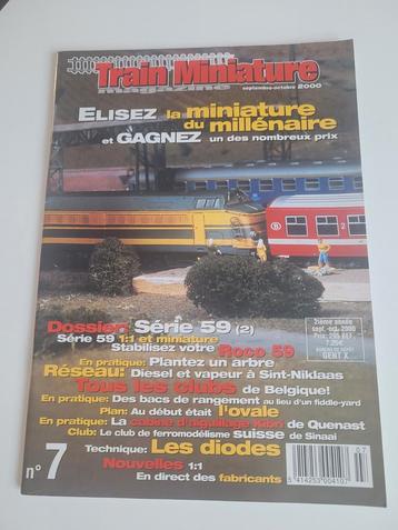 Magazine Train Miniature septembre octobre 2000, Enlèvement ou Envoi, Comme neuf, Train