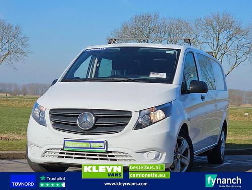 Mercedes-Benz VITO 114 L3 XL Dubbel Cabine!, Auto's, Bestelwagens en Lichte vracht, Bedrijf, ABS, Airconditioning, Cruise Control