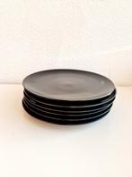 Ikea - Dinera - Lot de 6 assiettes - Noir mat - ø 26 cm, Huis en Inrichting, Ophalen of Verzenden, Zo goed als nieuw, Bord(en)