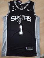 San Antonio Spurs Jersey Wembanyama maat: L, Sports & Fitness, Basket, Vêtements, Envoi, Neuf