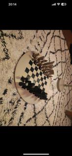 Échiquier marbre, Hobby & Loisirs créatifs, 1 ou 2 joueurs, Enlèvement ou Envoi, Comme neuf