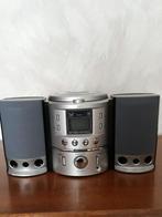 Mini CD Audio Systeem met Klok/Radio met 2 luidsprekers, Audio, Tv en Foto, Cd-spelers, Ophalen, Gebruikt, Overige merken, Met radio