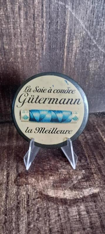 Oude zakspiegel voor reclame Fils Güntermann beschikbaar voor biedingen