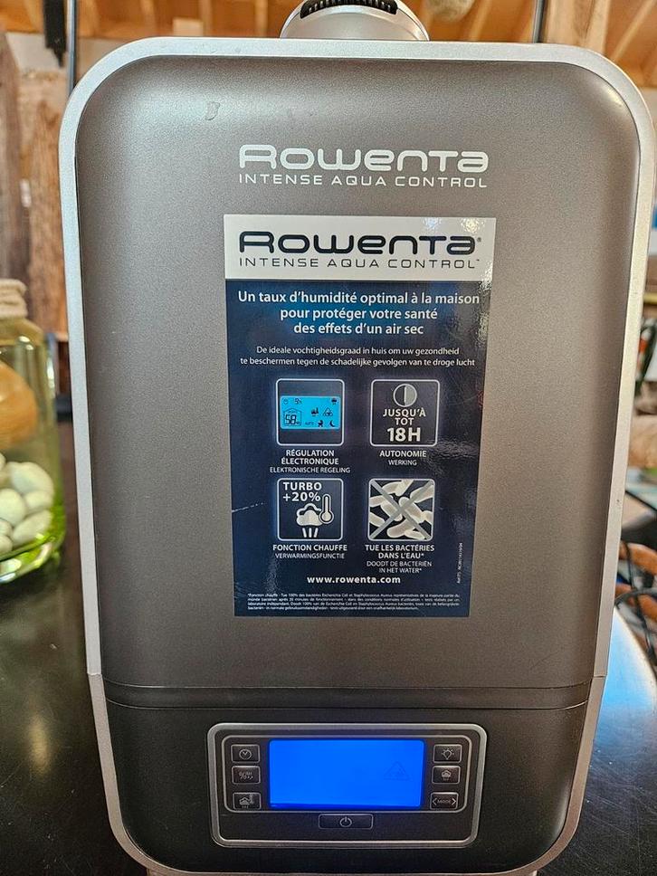 Humidificateur, purificateur d'air Rowenta intense aqua, Elektronische apparatuur, Luchtbehandelingsapparatuur, Zo goed als nieuw