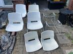 Chaises SNILLE de chez IKEA, Huis en Inrichting, Ophalen, Gebruikt, Wit, Metaal