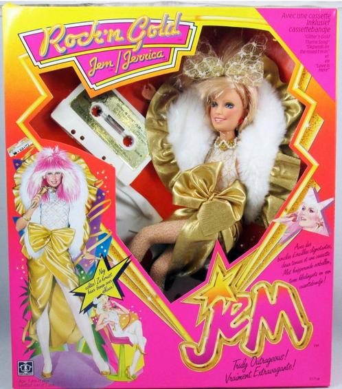 Jem🎸 rockin’ gold, Kinderen en Baby's, Speelgoed | Poppen, Nieuw, Overige typen, Ophalen