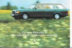 MERCEDES T-SERIE 1977,  postkaarten, Boeken, Ophalen of Verzenden, Zo goed als nieuw, Mercedes